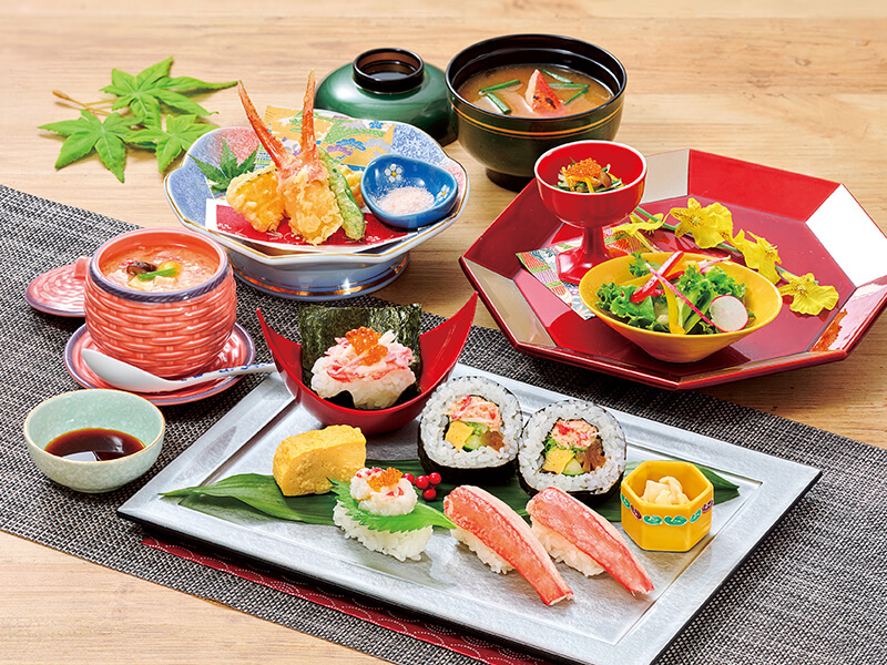 コースの前菜イメージ